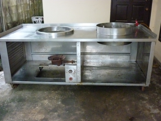 เคาท์เตอร์ทำก๋วยเตี๋ยวแสตนเลสอย่างดีมือ2