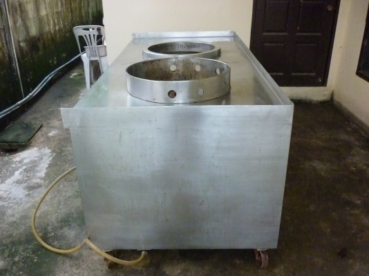 เคาท์เตอร์ทำก๋วยเตี๋ยวแสตนเลสอย่างดีมือ2