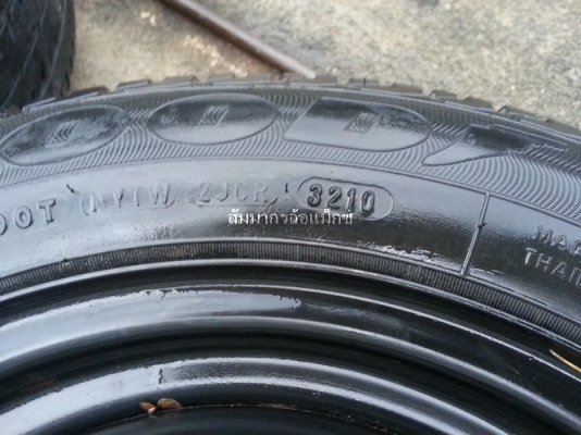 กะทะ15" 4รู100 + ยาง Goodyear 175/65/15 ปี10 ดอกพอใช้ กะทะ15" 4รู100 + ยาง Goodyear 175/65/15 ปี10 ดอกพอใช้
