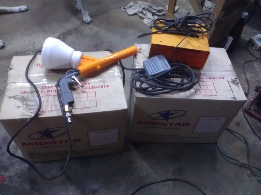 ขายชุดพ่นสีฝุ่น Power Coating