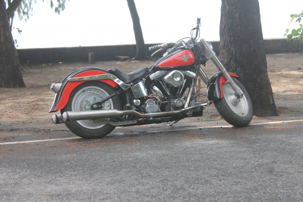 -ขายแลก harley fatboy 1993 .Spec เมกาครับ 1340 cc.-