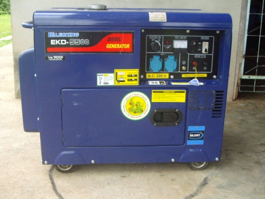 ขายเครื่องปั่นไฟ5KW-Elecking EKD-5500