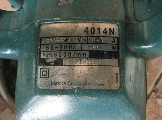 ขายด่วนตัวเป่าลม Makita 4014N 600W แท้100\%