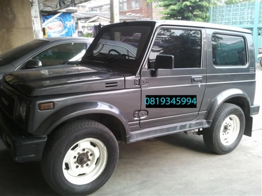 รถ SUZUKI JIMMY ปี 89 SAMURAI แท้ เดิมทุกชิ้นสมบูรณ์ทุกอย่าง ทะเบียนพร้อมโอน