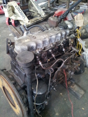 ขายเครื่องยนต์ ISUZU C-240 forklift KOMATSU TCM พร้อมหัวหมู