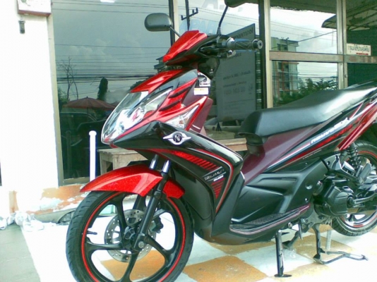 Yamaha Nouvo Sa หัวฉีดรุ่นใหม่ล่าสุด ตัว TOP (ล้อแม็กซ์) สวยเท่ห์ ราคาลดได้