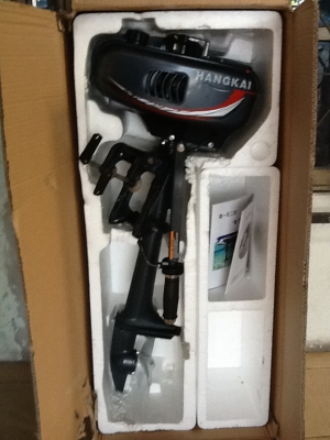 ขายเครื่องเรือ HANGKAI 3.5 แรง  ติดท้ายเรือยาง เรืออลูมิเนียม ดัดแปลงได้หลายอย่างครับ มี 5เครื่อง