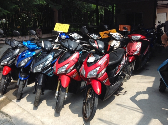 จำหน่ายมอไซด์มือ2 มีหลายคันหลายรุ่น อยู่ใกล้มอบูรพา หนองมน-บางแสน ต.แสนสุข 088-2197709