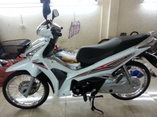 ขาย HonDa Wave 125 I โฉมใหม่ สีขาว สตาร์ทมือ ปี2013เดิมๆสวยๆ ขาย HonDa Wave 125 I โฉมใหม่ สีขาว สตาร์ทมือ ปี2013เดิมๆสวยๆ