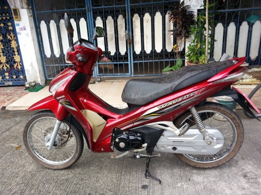 ขาย HonDa Wave 125 I โฉมใหม่ สีแดง ปี2012เดิมๆสวยๆ