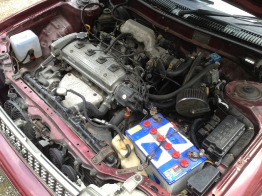 **ขาย AE 92 เครื่องหัวฉีด 16v วางใหม่ เกียร์ Auto ติด LPG สักคัน เชิญชม ถูกๆ ** **ขาย AE 92 เครื่องหัวฉีด 16v วางใหม่ เกียร์ Auto ติด LPG สักคัน เชิญชม ถูกๆ **