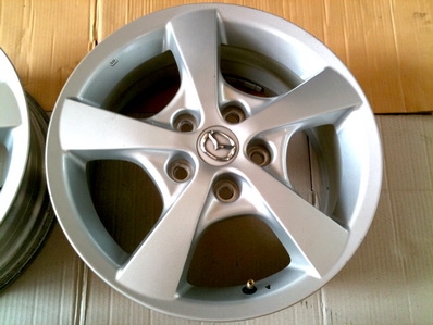 5,500- แม็กซ์ Mazda 3 ขนาด 16 สเปค 5-114.3 สภาพสวยทั้งชุดครับ 5,500- แม็กซ์ Mazda 3 ขนาด 16 สเปค 5-114.3 สภาพสวยทั้งชุดครับ