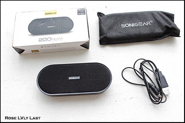 ลำโพงเล็กขนาดพกพา Sonicgear 2GO NoW!