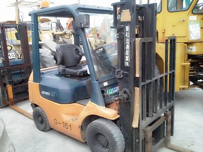 ขายถูกTOYOTA 7FG15เสาสูง3เมตร เกียร์ออร์โต้ เครื่องเบนซิล5K