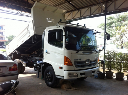 ฝากขาย HINO MEGA ซีรีส์ 500 175HP ดัมพ์สามมิตร ปี 2553