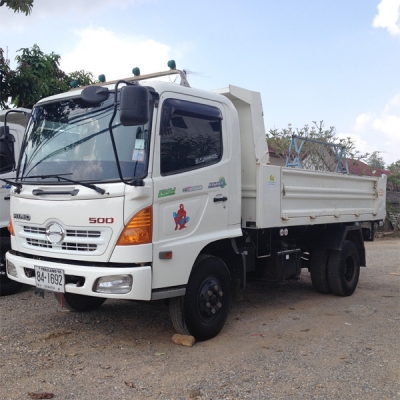 ฝากขาย HINO MEGA ซีรีส์ 500 175HP ดัมพ์สามมิตร ปี 2553