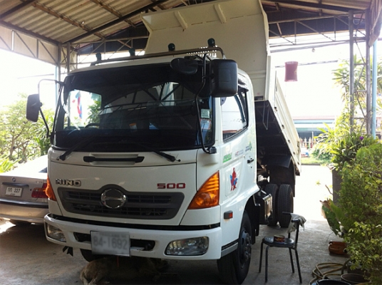 ฝากขาย HINO MEGA ซีรีส์ 500 175HP ดัมพ์สามมิตร ปี 2553