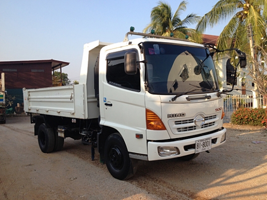 ฝากขาย HINO MEGA ซีรีส์ 500 175HP ดัมพ์สามมิตร ปี 2553