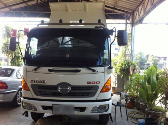 ฝากขาย HINO MEGA ซีรีส์ 500 175HP ดัมพ์สามมิตร ปี 2553