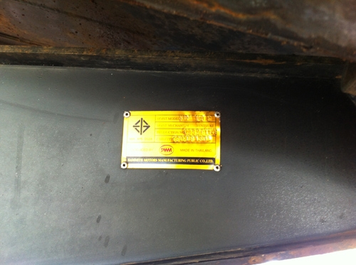 ฝากขาย HINO MEGA ซีรีส์ 500 175HP ดัมพ์สามมิตร ปี 2553