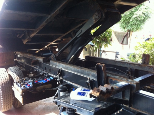 ฝากขาย HINO MEGA ซีรีส์ 500 175HP ดัมพ์สามมิตร ปี 2553