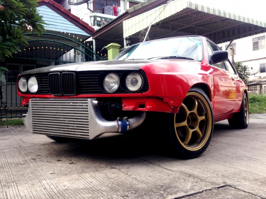 ขายE30 1J turbo M/T ล้อแท้ ช่วงล่างสกายไลน์