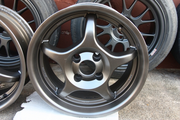 ล้อแม๊ก ขอบ 15*6.5*40 มือสอง 4รู 100