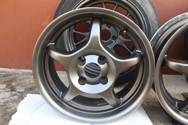 ล้อแม๊ก ขอบ 15*6.5*40 มือสอง 4รู 100