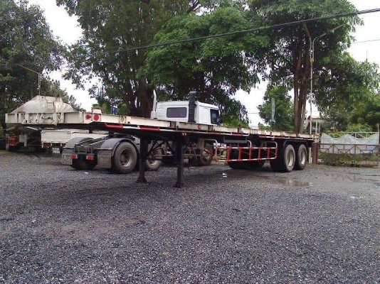 หางพื้นเรียบ 2 เพลา