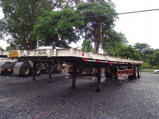 หางพื้นเรียบ 2 เพลา