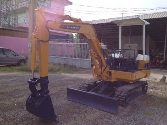 รถขุด แบคโฮล KOMATSU PC20-6 ทำสีใหม่ นำเข้า มือสองจากญี่ปุ่นแท้ๆ