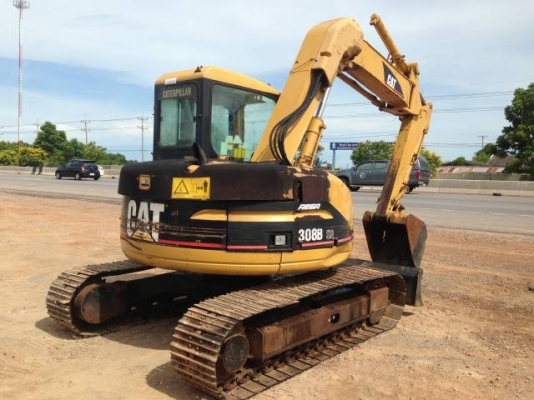 ขายรถแบคโฮ CAT 308BSR นำเข้าจากญี่ปุ่น ระบบคอลโทรลสั้น มีVDO ให้ชมครับ สนใจติดต่อ 081-2990958
