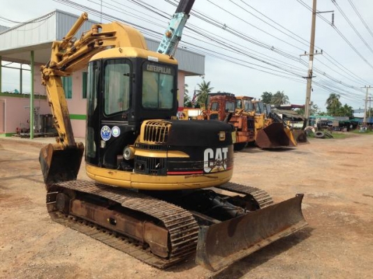 ขายรถแบคโฮ CAT 308BSR นำเข้าจากญี่ปุ่น ระบบคอลโทรลสั้น มีVDO ให้ชมครับ สนใจติดต่อ 081-2990958
