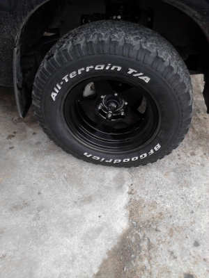 ล้อ16lanzoพร้อมยางbf265-70-16