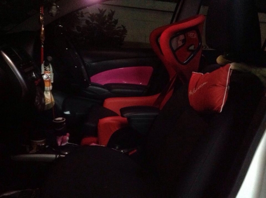 ขายเบอะ Recaro หูกวาง  หลังแข็ง ขอบหลัง งานไทยพร้อมเข็มขัด