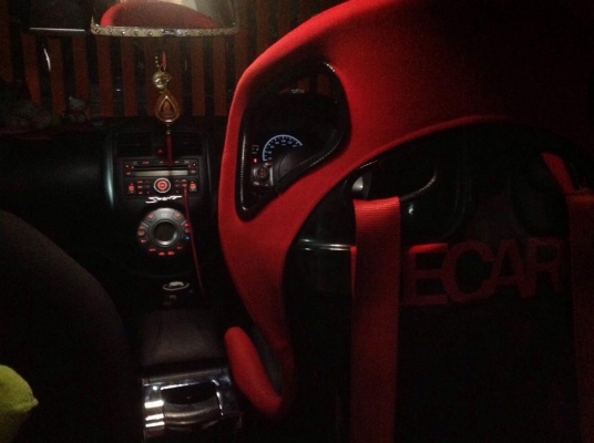 ขายเบอะ Recaro หูกวาง  หลังแข็ง ขอบหลัง งานไทยพร้อมเข็มขัด