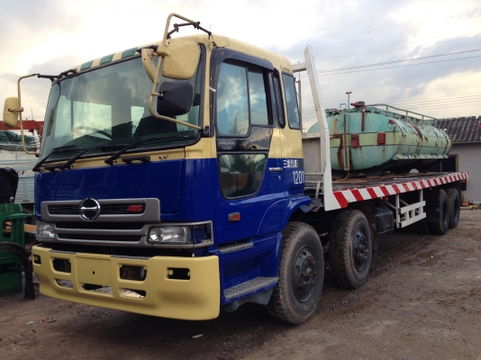 ขาย HINO PROFIA 360 แรง เพลาเดียว ลูกใหญ่ เครื่อง EP TURBO อินเตอร์คลูเลอร์ เครื่องเดิมๆ เกียร์ใหญ๋ พื้นยาว 9.85 เมตร ยางใหม่ 12 เส้น ยิงทราย ประกอบใหม่ ระบบลม เดินใหม่ทั้งคัน โฉมใหม่ ABS รุ่นใหม่ไฟฟ้าทั้งคัน หัวเก๋งถุงลม เบาะนั่งถุงลม ผ้าม่านรอบคัน แอร์