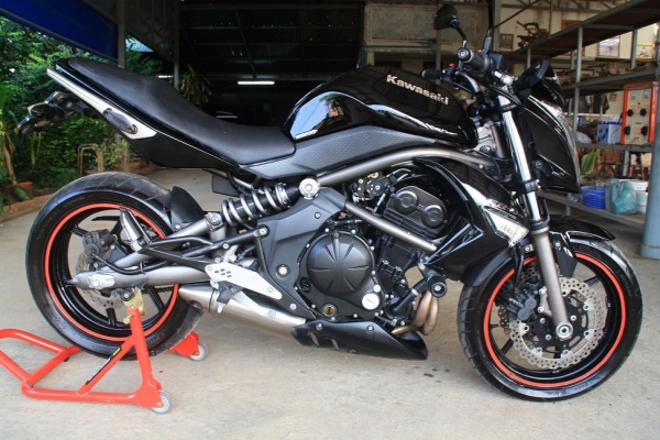 ขาย ER 6 N ปี 2009  สภาพสวย ทะเบียนพร้อมโอน  กำตังมาขับกลับได้เลย 164000