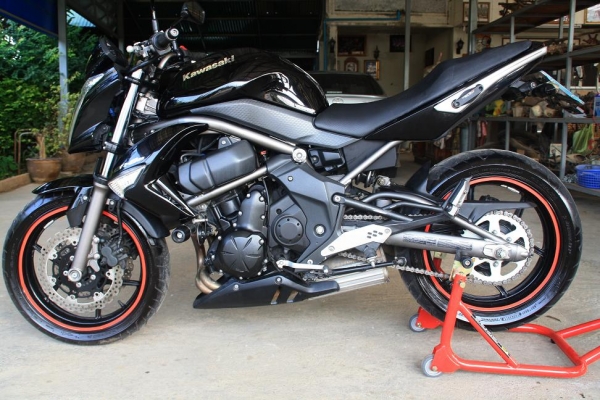 ขาย ER 6 N ปี 2009 สภาพสวย ทะเบียนพร้อมโอน กำตังมาขับกลับได้เลย 164000 ขาย ER 6 N ปี 2009 สภาพสวย ทะเบียนพร้อมโอน กำตังมาขับกลับได้เลย 164000