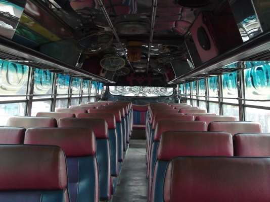 ขายตัวถังรถบัส(พัดลม)