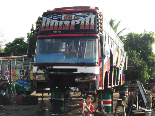 ขายตัวถังรถบัส(พัดลม)