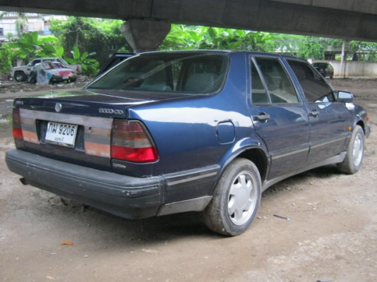 SAAB, 9000 CD ปี 95 วางเครื่องToyotaเกียร์ออโต้ ใช้LPG2นำมัน59000