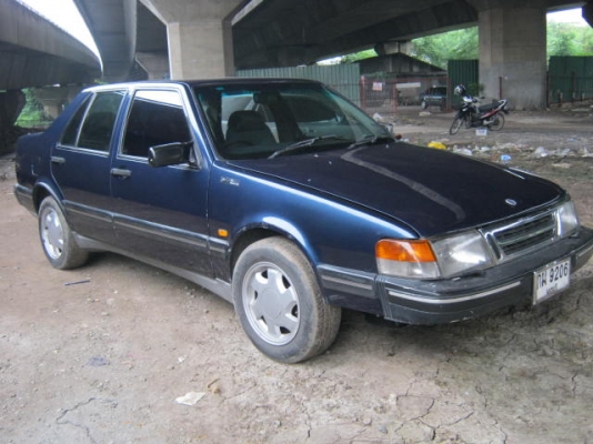 SAAB, 9000 CD ปี 95 วางเครื่องToyotaเกียร์ออโต้ ใช้LPG2นำมัน59000