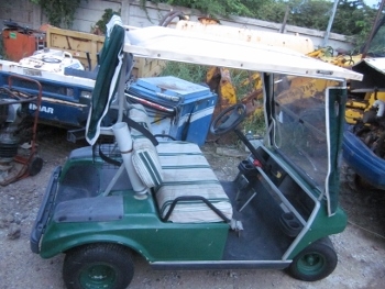 มาอีกคันแล้วครับ- รถกอล์ฟ club car มือสองญี่ปุ่น แต่สภาพยังสวย แบบ 2 ที่นั่ง เครื่องยนต์เบนซิน