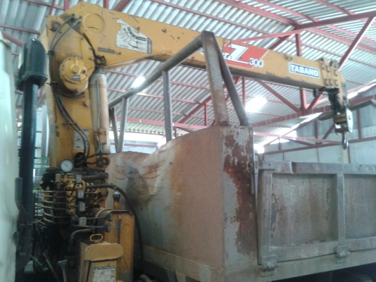 ขาย6ล้อดั้มติดเครน3ตัน