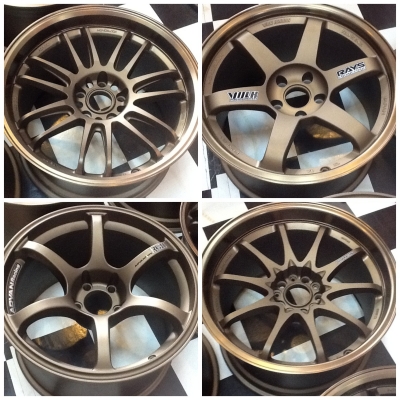 ขายแม็กกระบะซิ่งขอบ18 กว้าง9.5 10.5 เพียง20500 เท่านั้นพร้อมยาง33000 แถมเพียบ