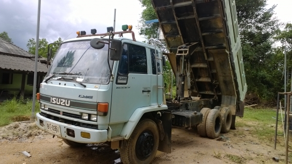 ISUZU FVZ ร็อคกี้ 195 แรง รถสวย บางๆ ห้างแท้ เดิมๆ(รถร้านวัสดุก่อสร้าง)