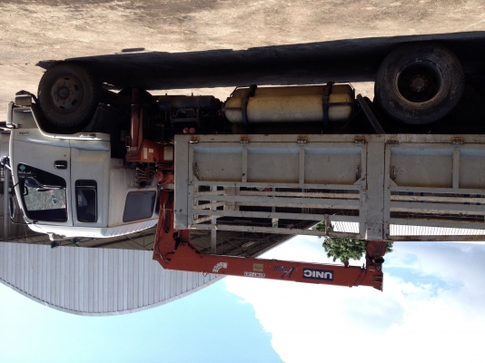 ขาย Isuzu FTR 10ล้อ ติดเครนunic5ตัน พร้อมแก๊สcng