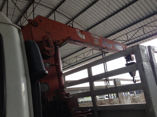 ขาย Isuzu FTR 10ล้อ ติดเครนunic5ตัน พร้อมแก๊สcng