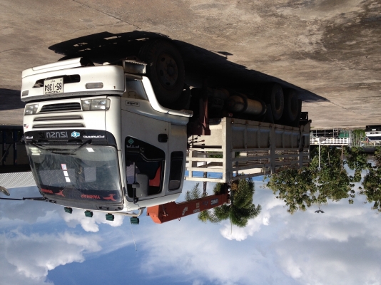 ขาย Isuzu FTR 10ล้อ ติดเครนunic5ตัน พร้อมแก๊สcng